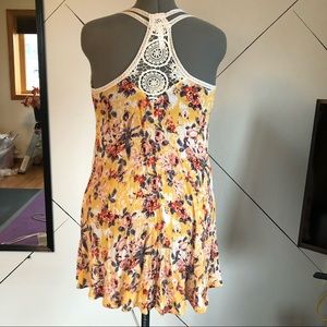Xhilaration Racerback lace dress Sz L